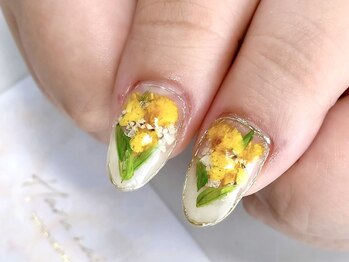 ハルネイル(Haru nail)/親指までかわいく！