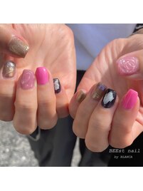個性派ネイル