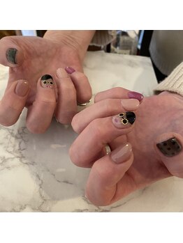 ルエマ(Lu ema)/シンプル1本アート定額コース