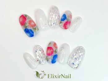 エリクサーネイル 西武新宿(Elixir Nail)/定額b カジュアル／クーポン使用