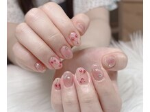 ネイルアンドアイラッシュスタジオ シュシュ(chouchou)/マグ×チーク×さくらんぼ