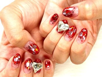 スーン(S∞N)/ハートホロネイル