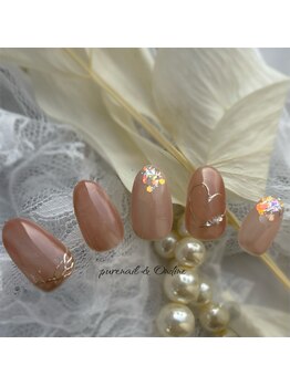 ピュアネイルアンドオンディーヌ/オーダーチップ アート4本