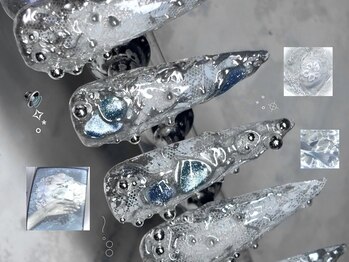 プリンセス(Princess)/シルバーネイル12000円