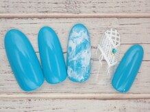 ワンネイル(ONE NAIL)/＃ニュアンスネイル＃大理石