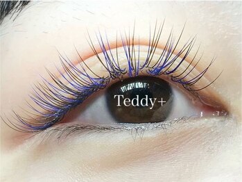 テディプラス(Teddy+)/ブルー系カラーエクステ+¥550