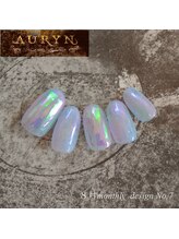 アウリン(AURYN)/８月monthly &nbsp;design No,7