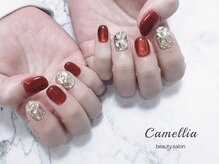 カメリア(Camellia)/ハンドジェルネイル/フィルイン