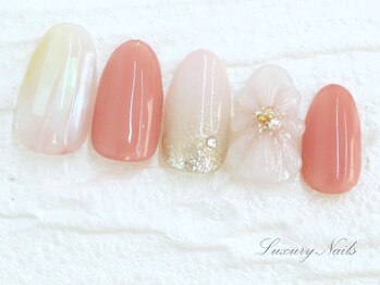 ぷっくり＊フラワーNail