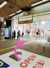 ビープロデュース 亀有店(B’PRODUCE)/亀有駅からのご案内2