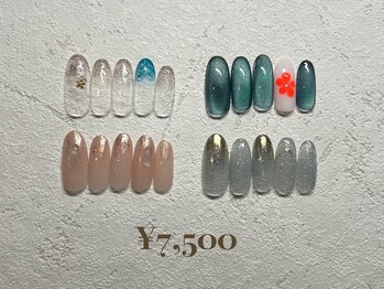 デリカ 溝の口店(DELICAT)/定額デザイン7500円　【ジェル】