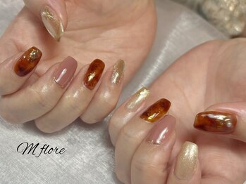 エムフローレ(M flore)/べっこうネイル