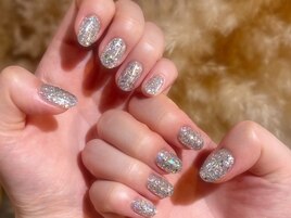 ラメワンカラー