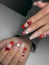 エクアネイルズ(Akuwa nails)/スカルプ◆150分アートやり放題