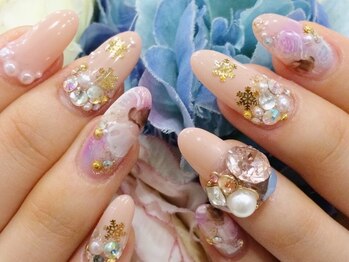 ネイルサロン ディーバ ギンザ(Nail salon Diva GINZA)/ガーリーウィンター¥9500