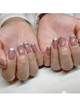 ステラネイルズ(Stella nails)/マグネットフレンチ