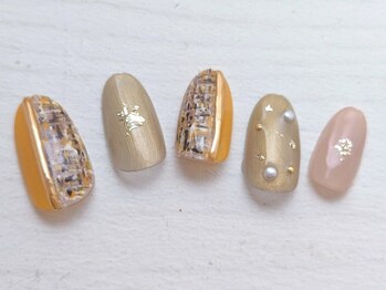 ディーエル ビューティー 武蔵小杉店(DL BEAUTY)/ツイードネイル☆