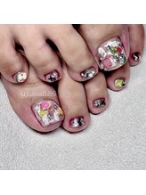 Mネイル 伏見店/haruka nail × 個性派ネイル