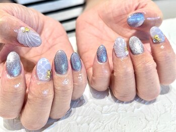 ワールド ビューティ ヴィヴァルト 宝塚店(WORLD BEAUTY VIVALTO)/マーメイドネイル