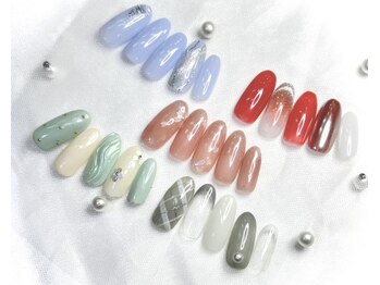 エコモマイ(e Komo mai)の写真/【初回¥6000～】【シンプルデザイン定額¥6980～】季節やトレンドに合わせた上品シンプルなデザインが人気♪