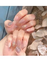 アティックネイルアトリエ(attic nail atelier)/シンプルオフィスネイル★