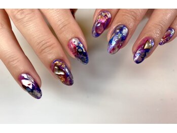 ノンブリック 楽々園店(Nomblic)/個性派ニュアンスアート