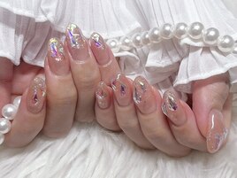 オーロラネイル ¥8000