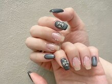 シ ベル 梅田茶屋町店 ネイル(Ci belle)/クロム風ネイル/クリアネイル