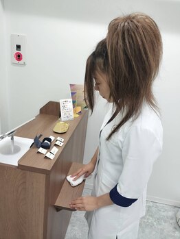 ユエ 日本橋店(YUE)/先日の先生(8)SNSで投稿中です。
