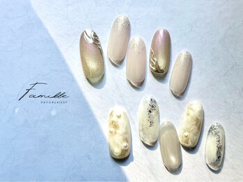 ファミーユ 新宿西口店(Famille)の写真/【初回オフ無料】マグネット¥5980/持込み90分やり放題¥7480/120分¥9680も/成人式,バレンタインネイルにも☆