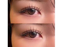 エクステで可愛い束感まつ毛に♪