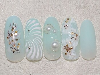 リノ ネイル(Rino nail)/3月新作雪どけ803m3