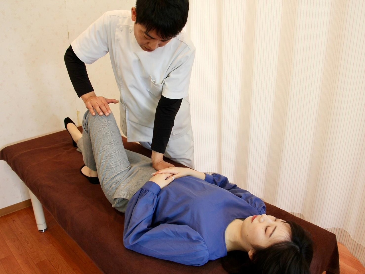 城東いまふく鶴見整体院/骨盤の開きと股間節のダルサ改善
