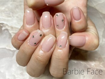バービーフェイス 恵比寿(Barbie Face)/シンプルネイル