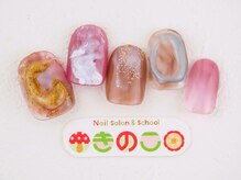 ネイルサロン きのこ/選べるデザインMコース
