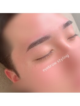 WA ネイル アンド ビューティー(WA nail & beauty)/メンズアイブロウスタイリング