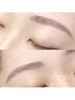 オーク(oak)/眉毛スタイリング