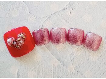 フット定額ネイル☆6600円