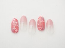 アムルーズ(Amoureuse)/春恋フラワーネイル♪