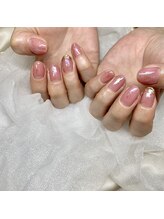 トランスモード ネイル/#62 　ピンク×オーロラ￥6050