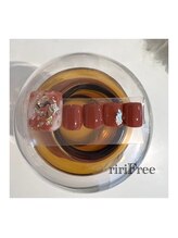 リリフリー(riri Free)/ニュアンスフットネイル