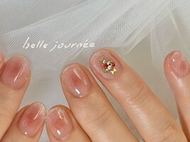 クリスマスネイル:mikako