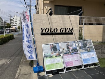 ヨロジム(YOLO GYM)/店舗前看板完成！