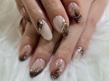 アンジュ(Ange)/【Ayaka】ニュアンスネイル◎