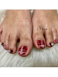 ハンドお揃いフットネイル