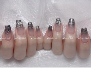 ピーチネイル 大塚(Peach Nail)/チップ長さだしカラーグラデ