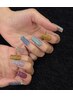 《HAND》ド派手に☆フラッシュネイル ¥5500