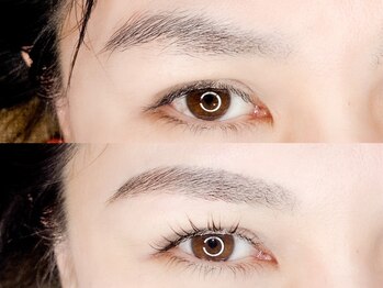 キラネイル アンド アイラッシュ by World Beauty(KIRA)の写真/眉とまつ毛でつくる、洗練された目元。あなたの魅力を凛と引き出す美の提案。