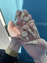 アヤネイルズ アンド アイラッシュ 綱島店(AYA NAILZ.&Eyelash)/Art by Rinka