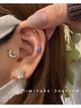スリール(sourire)/耳ツボジュエリー